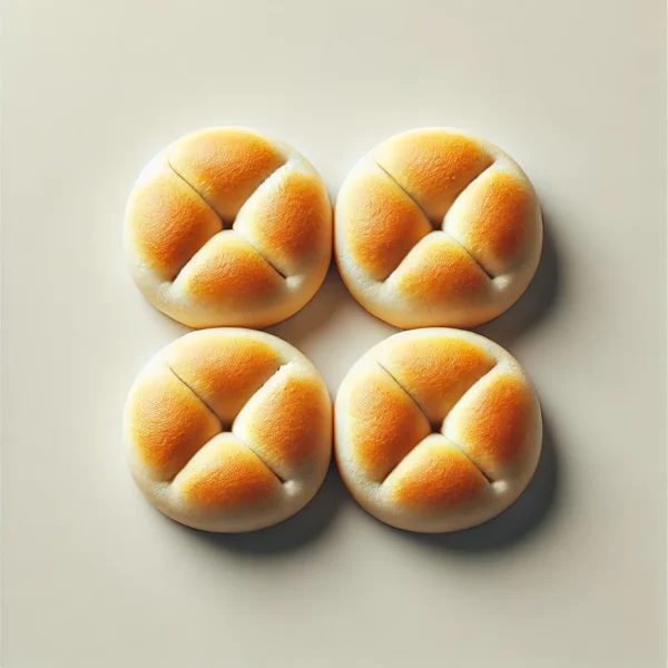 Pizzabrötchen (4 Stück)