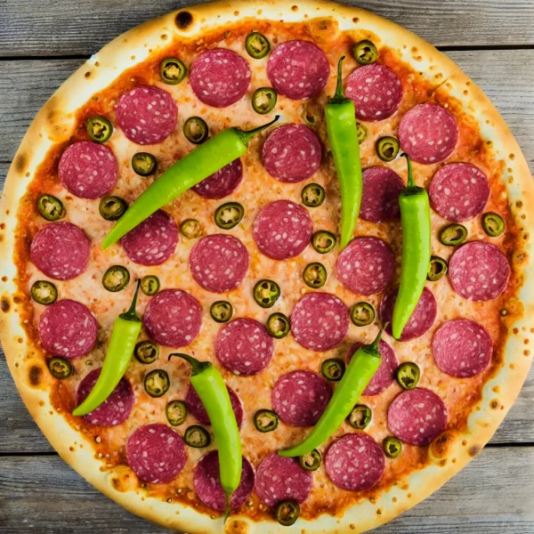 Pizza Diavolo (Scharf)